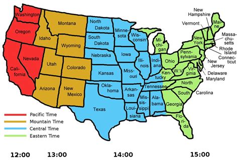 US, Canada, Mexico Time Zones. . San francisco time zone